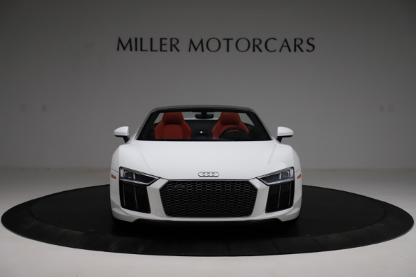 Used 2018 Audi R8 Spyder for sale Sold at Alfa Romeo of Greenwich in Greenwich CT 06830 12