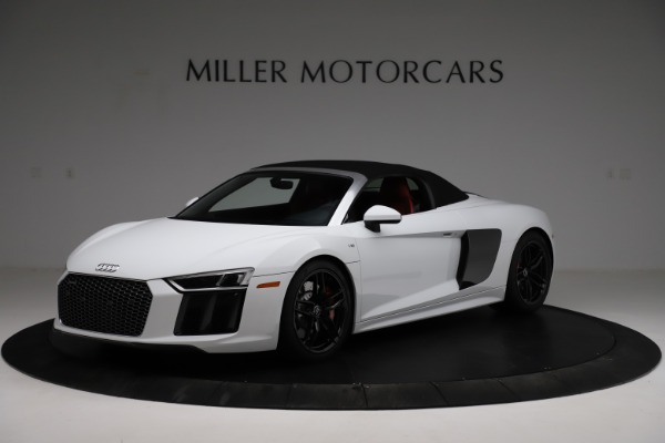 Used 2018 Audi R8 Spyder for sale Sold at Alfa Romeo of Greenwich in Greenwich CT 06830 13