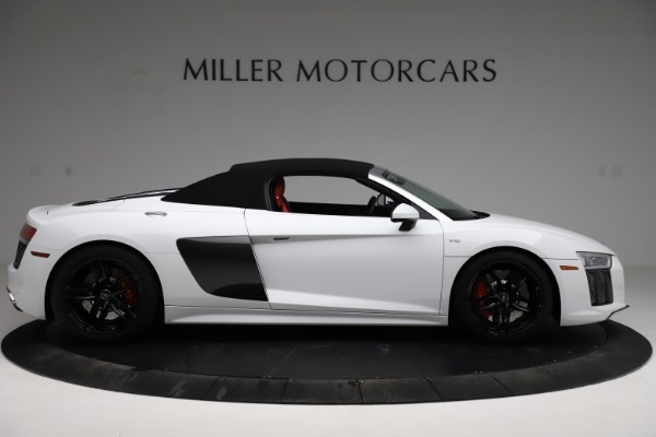 Used 2018 Audi R8 Spyder for sale Sold at Alfa Romeo of Greenwich in Greenwich CT 06830 15