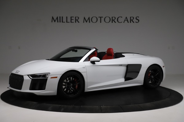 Used 2018 Audi R8 Spyder for sale Sold at Alfa Romeo of Greenwich in Greenwich CT 06830 2