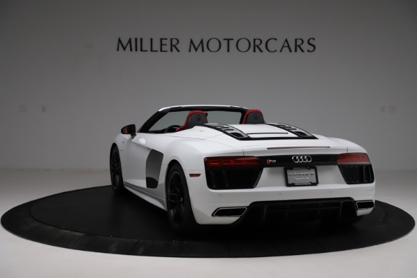 Used 2018 Audi R8 Spyder for sale Sold at Alfa Romeo of Greenwich in Greenwich CT 06830 5