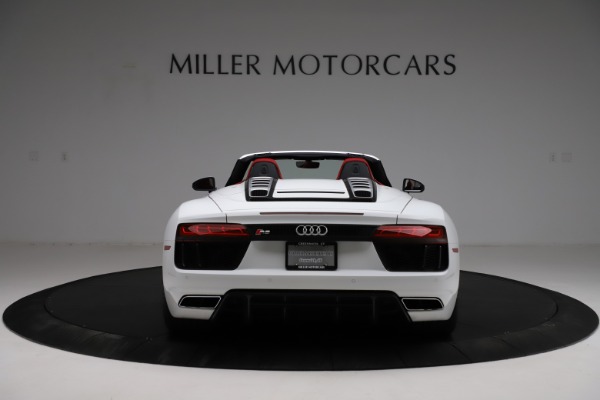 Used 2018 Audi R8 Spyder for sale Sold at Alfa Romeo of Greenwich in Greenwich CT 06830 6