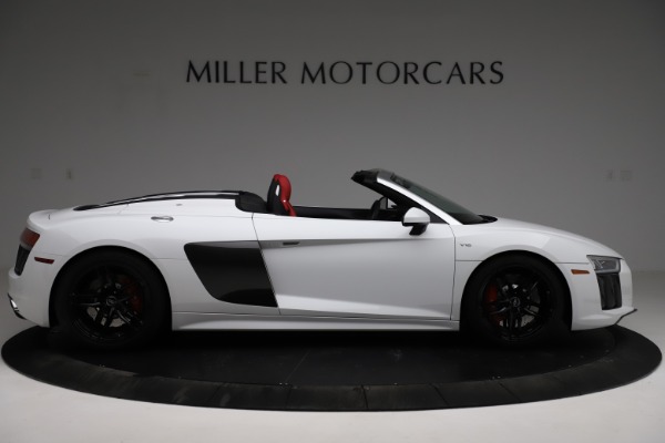 Used 2018 Audi R8 Spyder for sale Sold at Alfa Romeo of Greenwich in Greenwich CT 06830 9