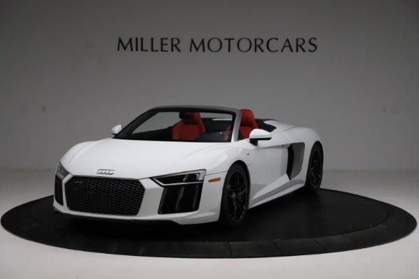 Used 2018 Audi R8 Spyder for sale Sold at Alfa Romeo of Greenwich in Greenwich CT 06830 1
