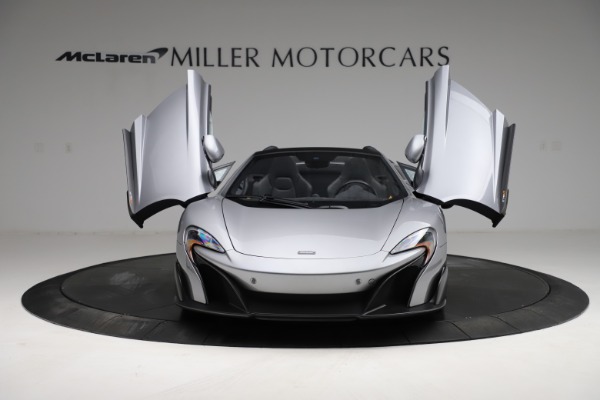 Used 2016 McLaren 675LT Spider for sale Call for price at Alfa Romeo of Greenwich in Greenwich CT 06830 12