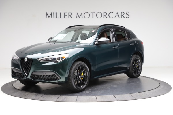 New 2021 Alfa Romeo Stelvio Ti Q4 for sale Sold at Alfa Romeo of Greenwich in Greenwich CT 06830 2