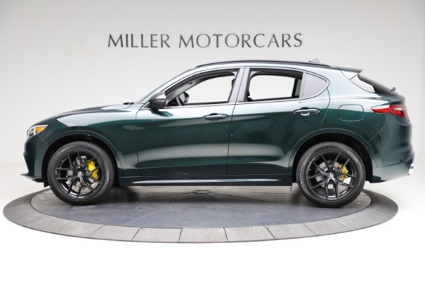 New 2021 Alfa Romeo Stelvio Ti Q4 for sale Sold at Alfa Romeo of Greenwich in Greenwich CT 06830 3