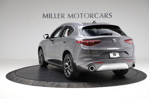 New 2021 Alfa Romeo Stelvio Ti Q4 for sale Sold at Alfa Romeo of Greenwich in Greenwich CT 06830 6