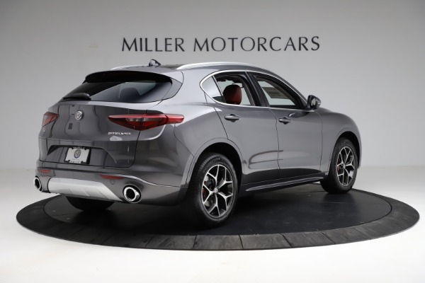 New 2021 Alfa Romeo Stelvio Ti Q4 for sale Sold at Alfa Romeo of Greenwich in Greenwich CT 06830 9