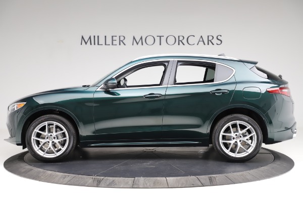 New 2021 Alfa Romeo Stelvio Ti Q4 for sale Sold at Alfa Romeo of Greenwich in Greenwich CT 06830 3