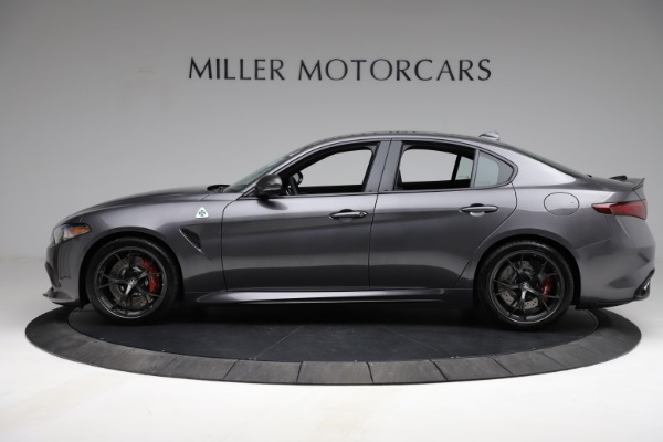 New 2021 Alfa Romeo Giulia Quadrifoglio for sale Sold at Alfa Romeo of Greenwich in Greenwich CT 06830 3