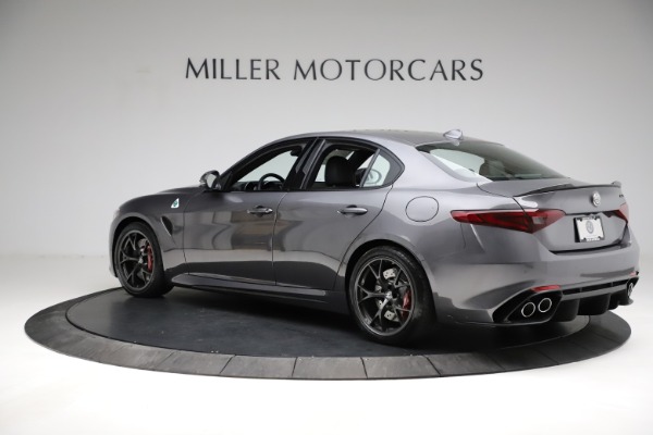 New 2021 Alfa Romeo Giulia Quadrifoglio for sale Sold at Alfa Romeo of Greenwich in Greenwich CT 06830 4