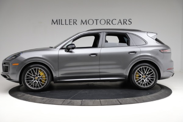 Used 2020 Porsche Cayenne Turbo for sale Sold at Alfa Romeo of Greenwich in Greenwich CT 06830 3