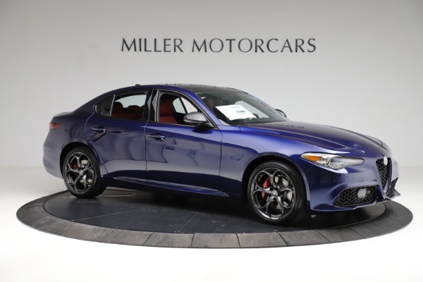 New 2021 Alfa Romeo Giulia Ti Sport for sale Sold at Alfa Romeo of Greenwich in Greenwich CT 06830 11