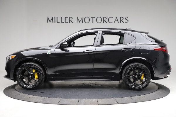 New 2021 Alfa Romeo Stelvio Quadrifoglio for sale Sold at Alfa Romeo of Greenwich in Greenwich CT 06830 3