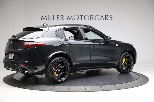 New 2021 Alfa Romeo Stelvio Quadrifoglio for sale Sold at Alfa Romeo of Greenwich in Greenwich CT 06830 8