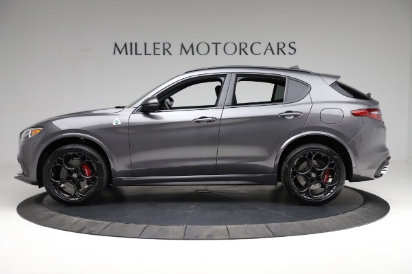 New 2021 Alfa Romeo Stelvio Quadrifoglio for sale Sold at Alfa Romeo of Greenwich in Greenwich CT 06830 3