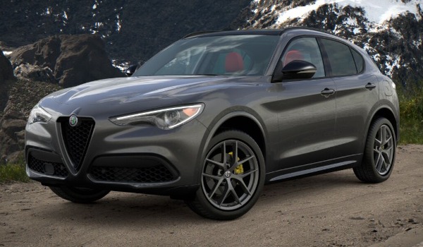 New 2021 Alfa Romeo Stelvio Ti Sport for sale Sold at Alfa Romeo of Greenwich in Greenwich CT 06830 1