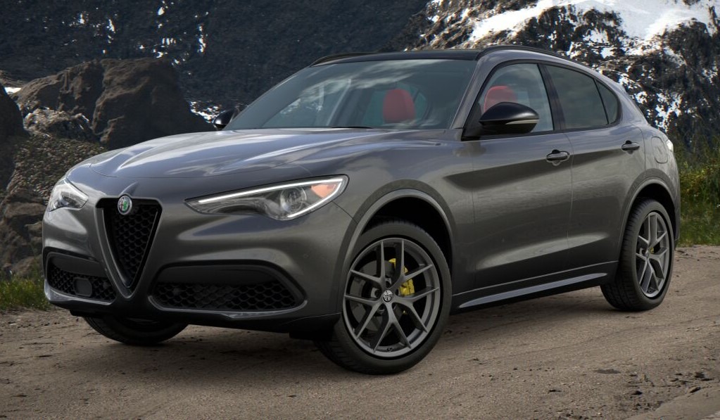 New 2021 Alfa Romeo Stelvio Ti Sport for sale Sold at Alfa Romeo of Greenwich in Greenwich CT 06830 1