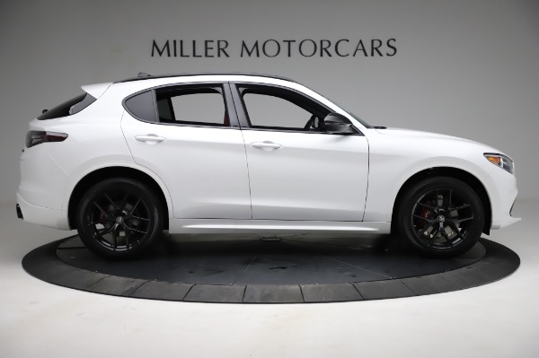 New 2021 Alfa Romeo Stelvio Ti Sport Q4 for sale Sold at Alfa Romeo of Greenwich in Greenwich CT 06830 9