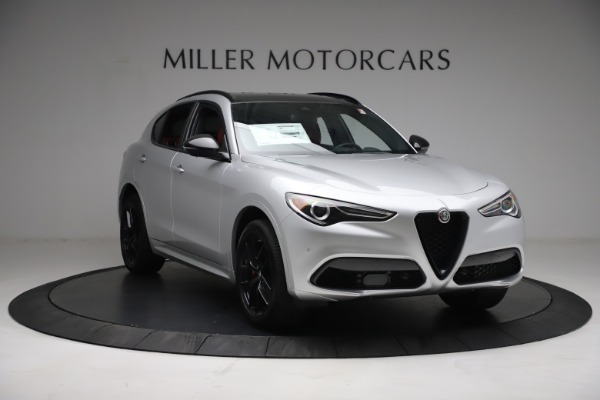 New 2021 Alfa Romeo Stelvio Ti Sport Q4 for sale Sold at Alfa Romeo of Greenwich in Greenwich CT 06830 12