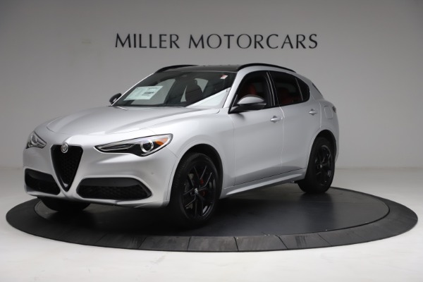 New 2021 Alfa Romeo Stelvio Ti Sport Q4 for sale Sold at Alfa Romeo of Greenwich in Greenwich CT 06830 2