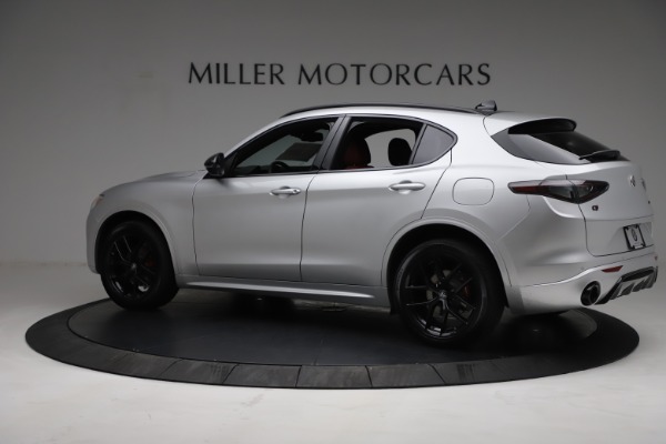 New 2021 Alfa Romeo Stelvio Ti Sport Q4 for sale Sold at Alfa Romeo of Greenwich in Greenwich CT 06830 4