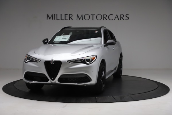 New 2021 Alfa Romeo Stelvio Ti Sport Q4 for sale Sold at Alfa Romeo of Greenwich in Greenwich CT 06830 1