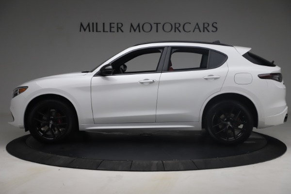 New 2021 Alfa Romeo Stelvio Ti Sport Q4 for sale Sold at Alfa Romeo of Greenwich in Greenwich CT 06830 3