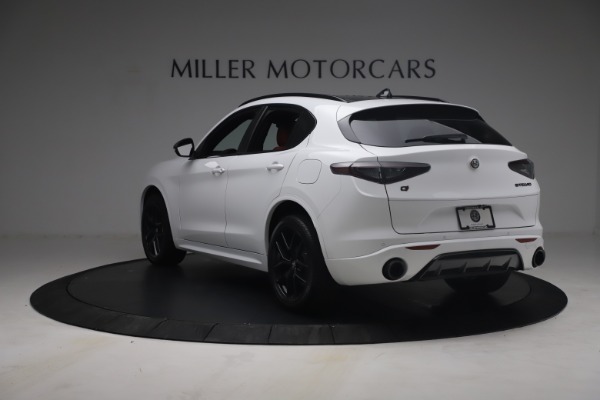 New 2021 Alfa Romeo Stelvio Ti Sport Q4 for sale Sold at Alfa Romeo of Greenwich in Greenwich CT 06830 6