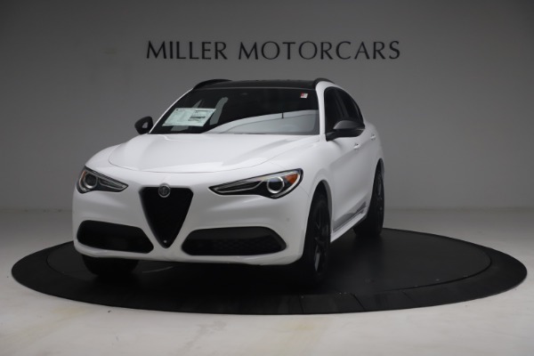 New 2021 Alfa Romeo Stelvio Ti Sport Q4 for sale Sold at Alfa Romeo of Greenwich in Greenwich CT 06830 1