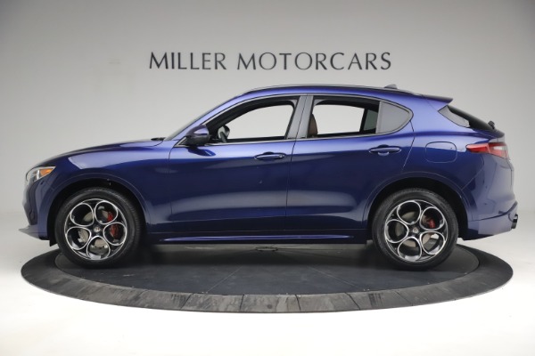 New 2021 Alfa Romeo Stelvio Ti Sport Q4 for sale Sold at Alfa Romeo of Greenwich in Greenwich CT 06830 3