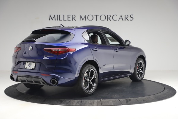 New 2021 Alfa Romeo Stelvio Ti Sport Q4 for sale Sold at Alfa Romeo of Greenwich in Greenwich CT 06830 7