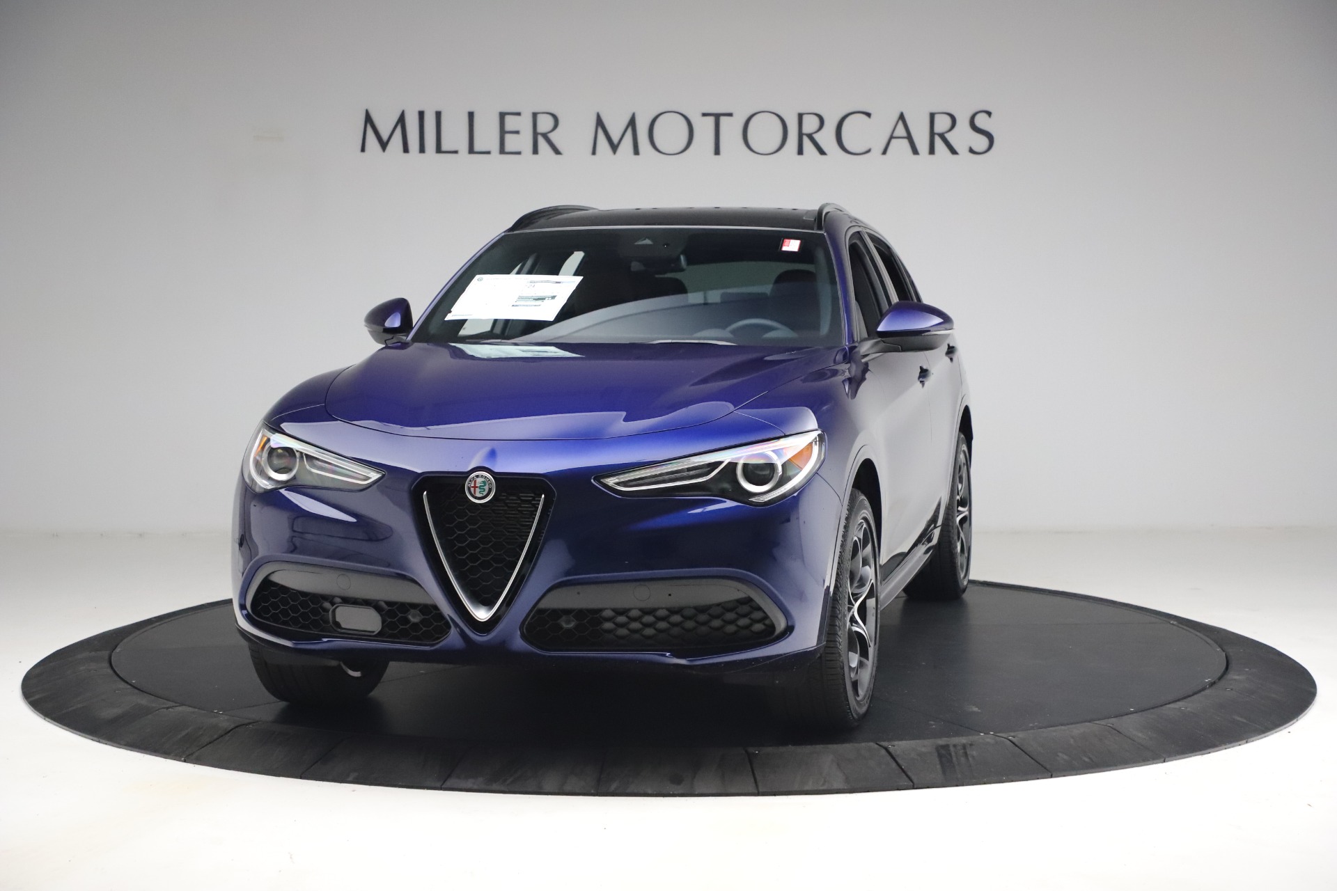 New 2021 Alfa Romeo Stelvio Ti Sport Q4 for sale Sold at Alfa Romeo of Greenwich in Greenwich CT 06830 1