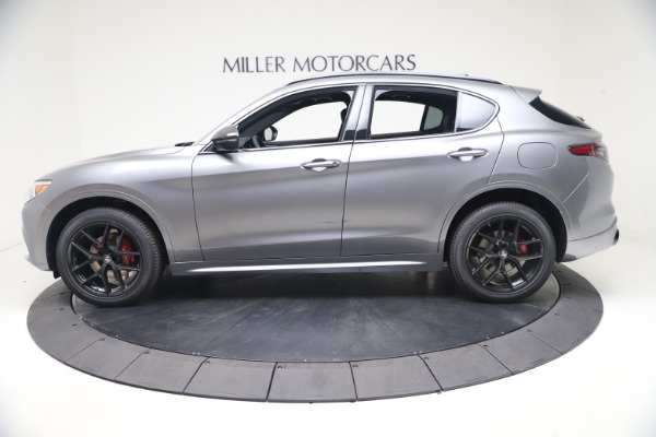 New 2021 Alfa Romeo Stelvio Ti Sport Q4 for sale Sold at Alfa Romeo of Greenwich in Greenwich CT 06830 3