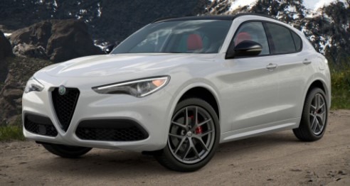 New 2021 Alfa Romeo Stelvio Ti Sport Q4 for sale Sold at Alfa Romeo of Greenwich in Greenwich CT 06830 1