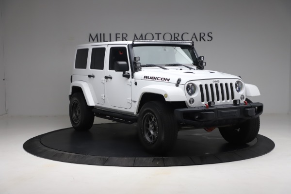 Used 2015 Jeep Wrangler Unlimited Rubicon Hard Rock for sale Sold at Alfa Romeo of Greenwich in Greenwich CT 06830 11