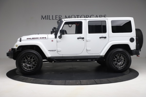 Used 2015 Jeep Wrangler Unlimited Rubicon Hard Rock for sale Sold at Alfa Romeo of Greenwich in Greenwich CT 06830 3