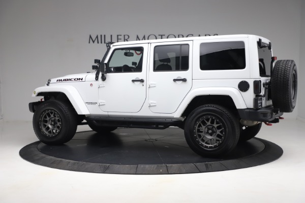 Used 2015 Jeep Wrangler Unlimited Rubicon Hard Rock for sale Sold at Alfa Romeo of Greenwich in Greenwich CT 06830 4