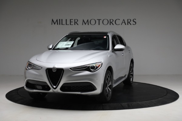 New 2021 Alfa Romeo Stelvio Ti Q4 for sale $50,505 at Alfa Romeo of Greenwich in Greenwich CT 06830 1
