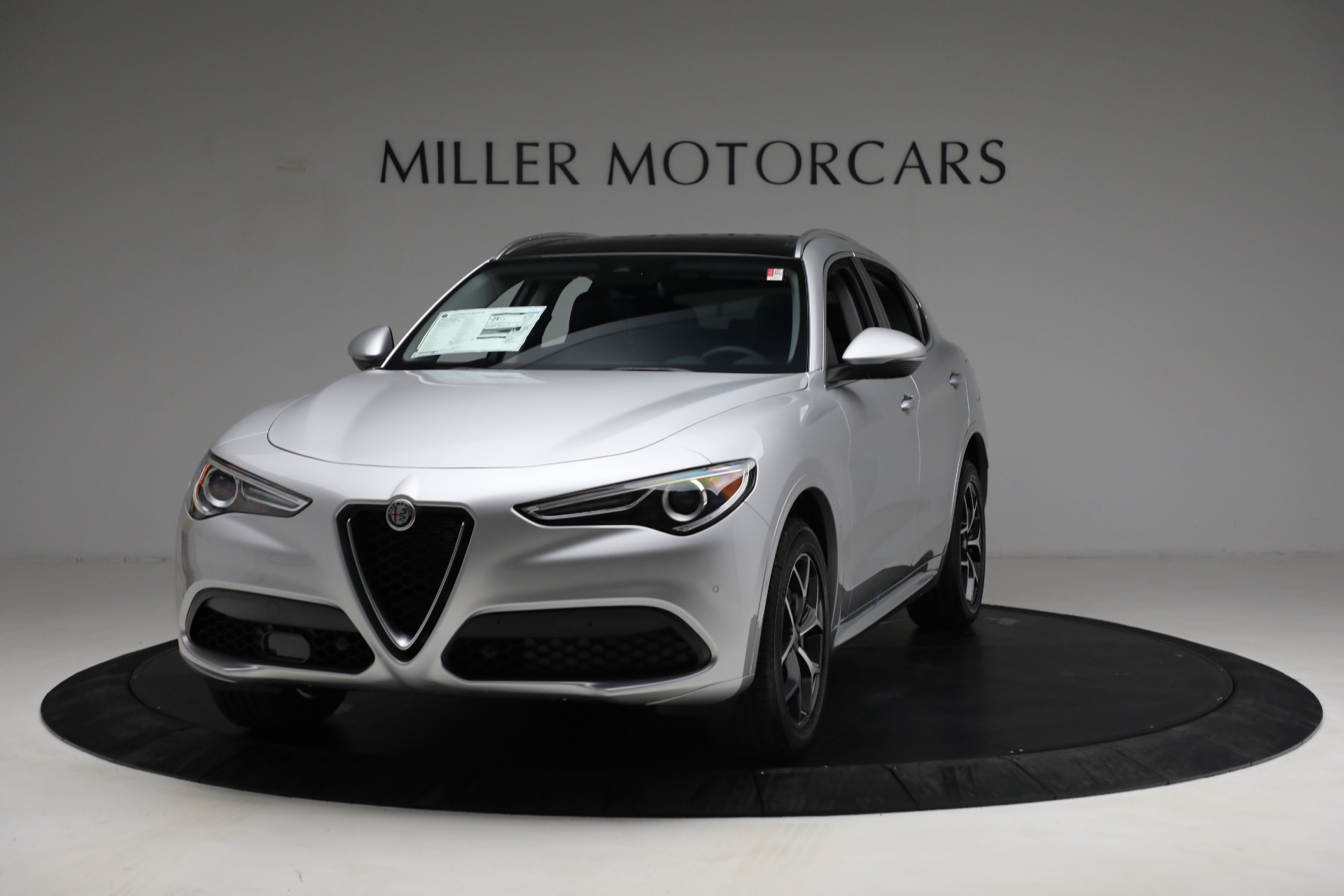 New 2021 Alfa Romeo Stelvio Ti Q4 for sale $50,505 at Alfa Romeo of Greenwich in Greenwich CT 06830 1