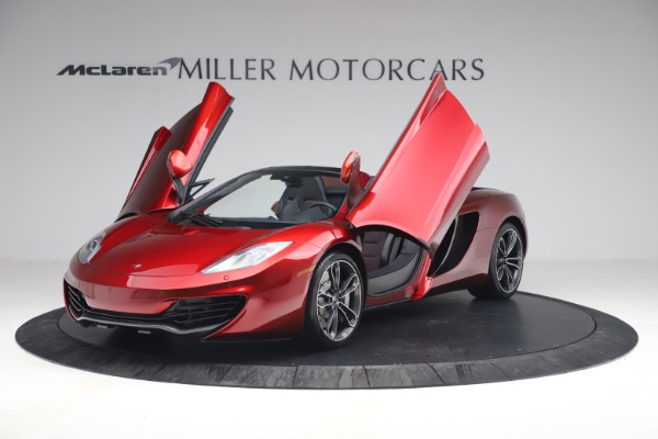 Used 2013 McLaren MP4-12C Spider for sale Sold at Alfa Romeo of Greenwich in Greenwich CT 06830 14