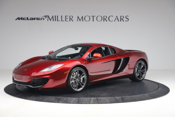 Used 2013 McLaren MP4-12C Spider for sale Sold at Alfa Romeo of Greenwich in Greenwich CT 06830 23