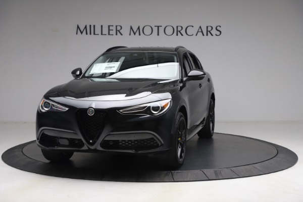 New 2021 Alfa Romeo Stelvio Ti for sale Sold at Alfa Romeo of Greenwich in Greenwich CT 06830 1