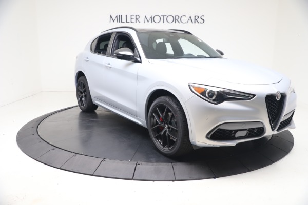 New 2021 Alfa Romeo Stelvio Ti Sport Q4 for sale Sold at Alfa Romeo of Greenwich in Greenwich CT 06830 11