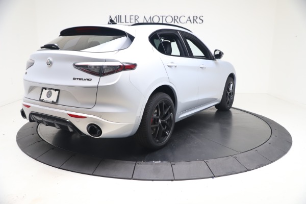 New 2021 Alfa Romeo Stelvio Ti Sport Q4 for sale Sold at Alfa Romeo of Greenwich in Greenwich CT 06830 7