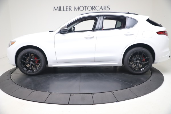 New 2021 Alfa Romeo Stelvio Ti Q4 for sale Sold at Alfa Romeo of Greenwich in Greenwich CT 06830 3