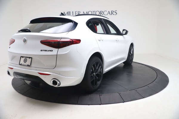 New 2021 Alfa Romeo Stelvio Ti Q4 for sale Sold at Alfa Romeo of Greenwich in Greenwich CT 06830 8