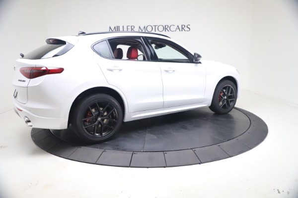 New 2021 Alfa Romeo Stelvio Ti Q4 for sale Sold at Alfa Romeo of Greenwich in Greenwich CT 06830 9