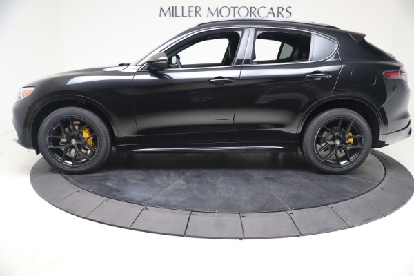 New 2021 Alfa Romeo Stelvio Ti Sport Q4 for sale Sold at Alfa Romeo of Greenwich in Greenwich CT 06830 3